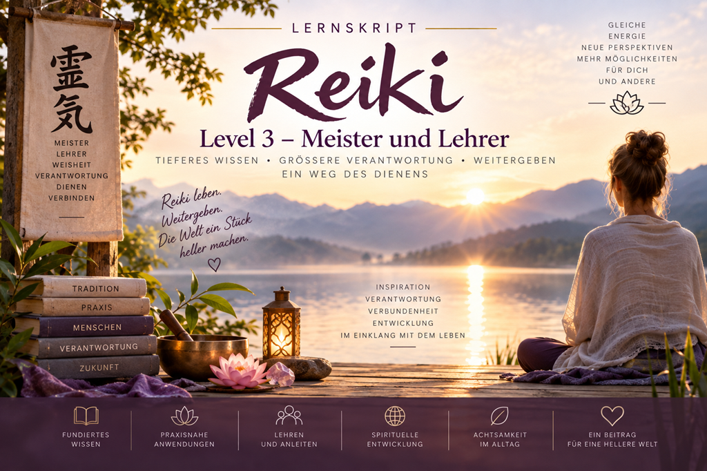 Reiki - Level 3 - Meister und Lehrer